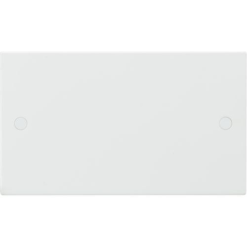 KNIGHTSBRIDGE SQUARE EDGE 2G BLANK PLATE