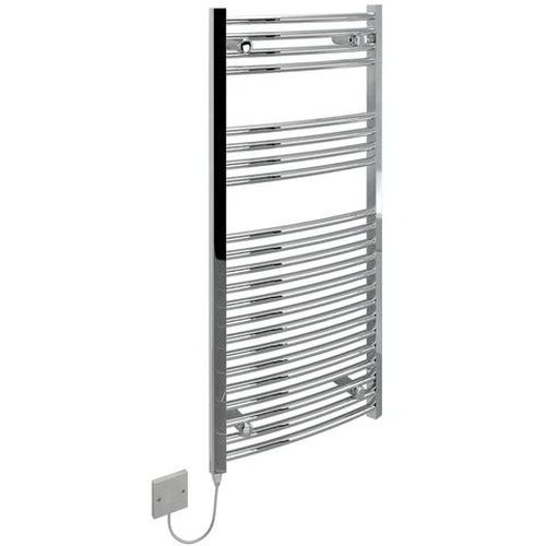 KUDOX 200W 800 X 500 STRAIGHT CHROME TOWEL RAIL