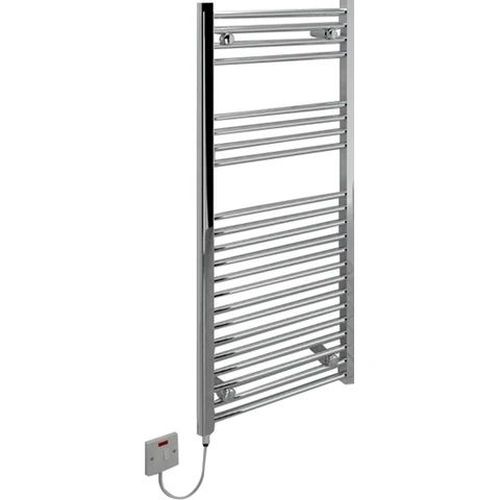 KUDOX 250W 1100 X 500 FLAT CHROME TOWEL RAIL