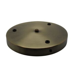LAMPFIX 3-OUTLET CEILING ROSE XL (ANTIQUE BRASS