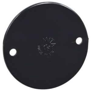 85MM BLK OVERLAPING BOX LID (MITA LID2B)