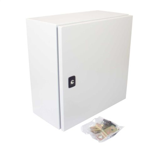 LIVE 400X400X200 IP65 METAL ENCLOSURE