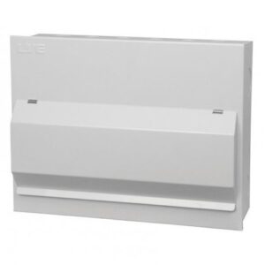 LIVE 6WAY METAL CONSUMER UNIT ENCLOSURE