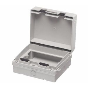 LIVE 2-GANG SWITCH/SOCKET IP65 ENCLOSURE