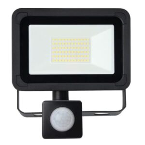 LED AC 30W PIR FLOODLIGHT 4000K BLACK
