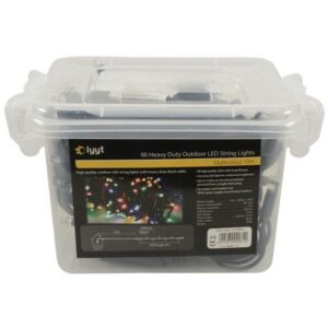 LED H/D 90 LIGHT STRING OUTDOOR 9M MULTI COLOURED