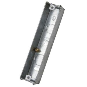 CRABTREE 2G FLUSH ARCHITRAVE METAL BOX