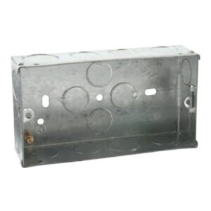 2G 35MM FLUSH METAL BOX