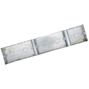 2G + 2G + 1G 35MM FLUSH METAL BOX