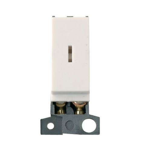 CLICK MINIGRID MOULDED MODULES 10AX 2 WAY KEYSWITCH MODULE