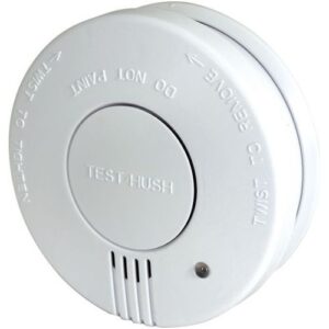 MERCURY SMOKE ALARM 9V WITH HUSH BUTTON