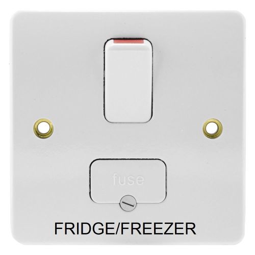MK 13A SWITCHED SPUR MARKED 'FRIDGE/FREEZER'