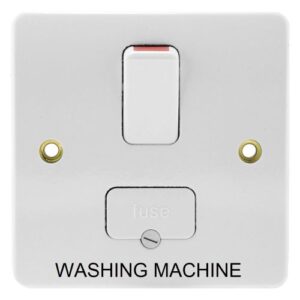 MK 13A SWITCHED SPUR MARKED 'WASHING MACHINE'