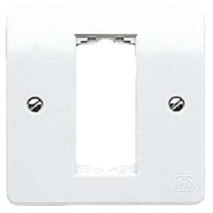 MK LOGIC PLUS 1G 1MOD DATA FRONTPLATE