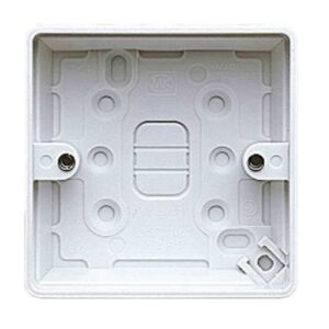 MK LOGIC PLUS 1G SURFACE BOX 32MM