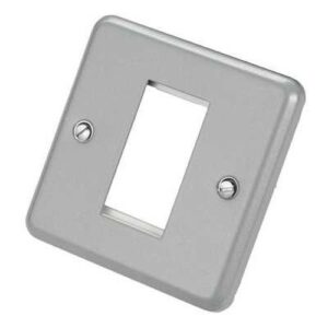 MK 1G METALCLAD DATA SOCKET FRONTPLATE