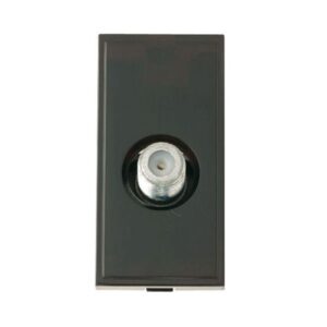 CLICK NEW MEDIA MATT SINGLE MEDIA MODULES SINGLE FEM. SAT F TYPE MATT BLACK