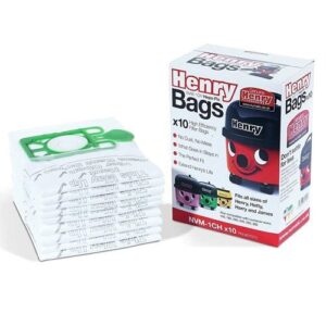 GENUINE NUMATIC HENRY BAGS 10 PK (NEW) NVM-1