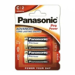 PANASONIC R14 ALKALINE SIZE C CD2 BX/12
