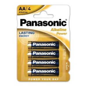 PANASONIC R6 ALKALINE SIZE AA CD4 BX/12