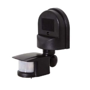 P/MASTER 180 DEG PIR SENSOR IP44 BLACK