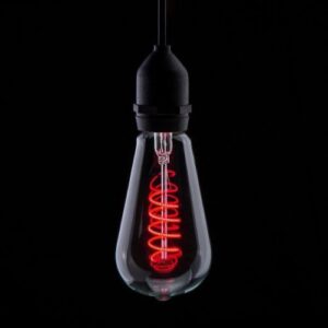 LED ST64 4W ES RED FUNKY FILAMENT LAMP