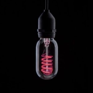 LED T45 ES 4W PINK FUNKY FILAMENT LAMP