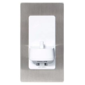 PFOOF VISION BRUSHED STEEL FACE PLATE FOR PV12P/PV11P