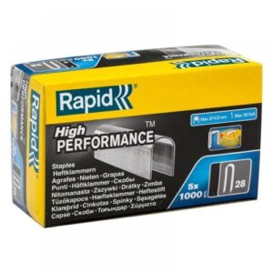 RAPID 28/10 GALVANISED STAPLES (1X1000)