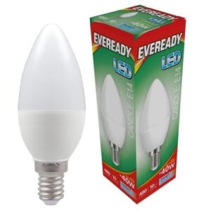 LED CANDLE SES 5.2W=480L=40W OPAL DL 6500K
