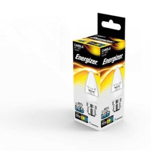 ENERGIZER LED CANDLE 5.9W=470L=40W BC CL WW DIM