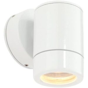 SAXBY ODYSSEY WHITE 1LT WALL IP65 7W GU10 (NO LAMP)