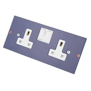 SCHNEIDER FLOOR BOX PLATE FOR TWIN ACC'S