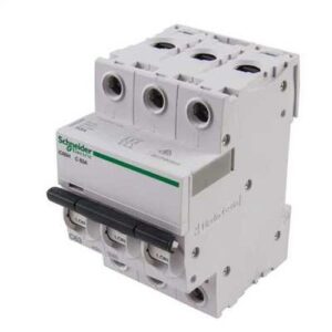 SCHNEIDER 63A TRIPLE POLE C-TYPE MCB