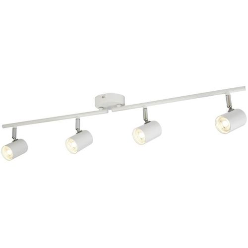 SEARCHLIGHT ROLLO 4LT SPLIT BAR SPOTLIGHT - WHITE METAL