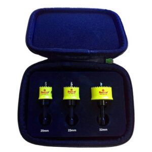 STARRETT 3PC METAL HOLESAW SET (20,25&32MM)