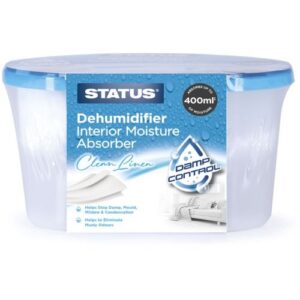 IONOS CLEAN LINEN DISPOSABLE DEHUMIDIFIER MOISTURE ABSORBER - 180G - 400ML