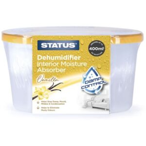IONOS VANILLA DISPOSABLE DEHUMIDIFIER MOISTURE ABSORBER - 180G - 400ML