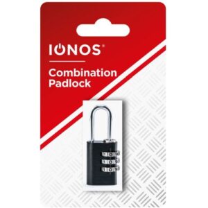 IONOS ALUMINIUM COMBINATION PADLOCK