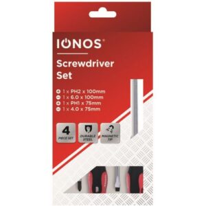 IONOS 4-PC FLAT/PHILIPS SCREWDRIVER SET