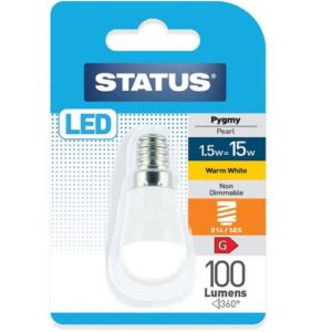 STATUS LED PYGMY/FRIDGE LAMP SES 2W= 200L=21W