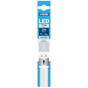 STATUS LED TUBE T8 2FT 9W 750LM 4000K