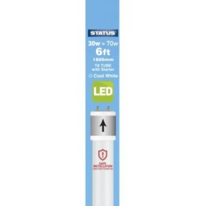 STATUS LED TUBE T8 6FT 30W 2900LM. 4000K