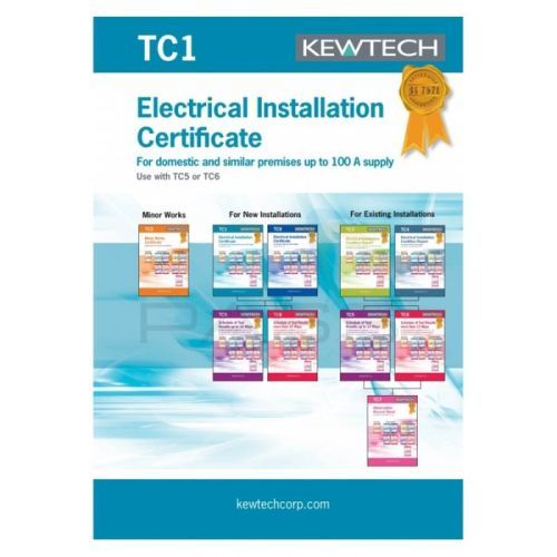 KEWTECH ELECTRICAL INSTALLATION CERT
