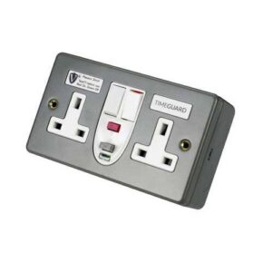 TIMEGUARD 2G METALCLAD PASSIVE/LATCHING RCD SOCKET