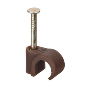 TOWER ROUND PLUS CLIPS BROWN 6-7MM