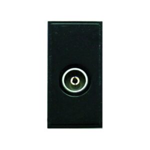 CO-AX FEMALE 1 MODULE BLACK