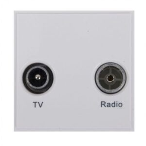 TV/FM 2 MODULE WHITE