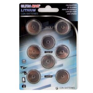 8PK LITHIUM 3V COIN CELLS FUJI