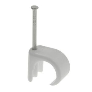 UNICRIMP 10-14MM WHITE ROUND CLIPS